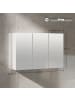 HOMCOM Spiegelschrank in Weiß 90L x 15,5B x 60H cm