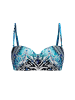 Marc and Andre Bikini Oberteil OCEAN HEART in Blau