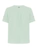 Kangaroos Kurzarmbluse in Hellgrün