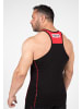 Gorilla Wear Wallace Tank Top - Schwarz/Rot