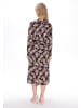 Usha Women Dress in black multicolor