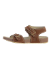 Timberland Flache Sandale mit Riemen für Kinder – Castle Island Blackstrap Braun