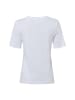 März T-Shirt in weiß blau