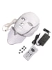 Paloma Beauties LED-Gesichtsmaske Lichttherapie 7 Farben in Weiß
