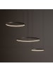 Licht-Erlebnisse Pendelleuchte EEK G (L)125 x (T)140 cm in Seidenolive