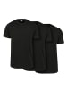 Urban Classics T-Shirts in black/black/black