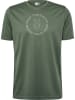 Hummel Hummel T-Shirt Hmlte Multisport Herren Atmungsaktiv Schnelltrocknend in CLIMBING IVY