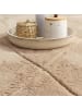 KADIMA DESIGN Waschbarer Teppich waschmaschinenwaschbar Unifarben Küche, Flur in Beige