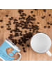 Mr. & Mrs. Panda Camping Emaille Tasse Flitterwochen-Magie mit S... in Sky Blue