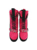 Ital-Design Stiefelette in Pink und Schwarz