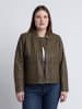 Maze Lederjacke 42025054 in oliv