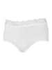 Nina von C. 6er Pack Damen Taillenslip in weiss