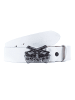 Cipo & Baxx Cipo & Baxx Herren Gürtel CG148 White 110cm x 3,8cm