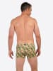 HOM Badeshorts Swim Shorts Taormina in green print