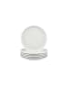 Seltmann Weiden 6er Set Brotteller Sento Home ø 16,3 cm in Aura white