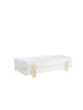 58 aufm Kessel STAPELBETT (2er Set) Karlene 204x48x94 aus MDF in Weiß