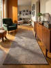 KADIMA DESIGN Läufer Geometrisch rutschhemmend pflegeleicht Wohnzimmer Flur in Beige