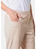 GOLDNER Elastische Hose mit extra Nähten in sand