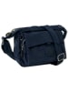 Bag Street Handtasche, Abendtasche Nylon blau ca. 17cm