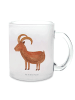 Mr. & Mrs. Panda Becher Sternzeichen Steinbock ohne Spruch in Transparent