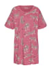 VIVANCE DREAMS Sleepshirt in pink-gemustert