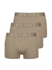 Lisca 3er Pack Boxer in natural grey