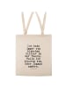 Mr. & Mrs. Panda Schultasche Ich habe immer ein... mit Spruch in Creme