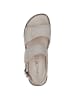 Caprice Sandalette in BEIGE NAPPA