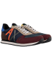 Armani Exchange Sneaker in Schwarz/Khaki/Orange