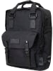 Doughnut Rucksack für Damen in schwarz