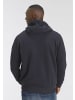 Delmao Kapuzensweatshirt in dunkelblau-rot