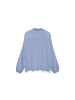 Vero Moda Langarmbluse in brunnera blue