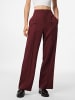 Pieces Hose mit weitem Bein in Tawny Port