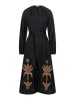 More & More Baumwollkleid in black