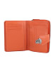 Greenburry Spongy Geldbörse Leder 9 cm orange