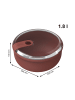Rotho 2er-Set Lunchboxenset ELA in Rot & Rosa