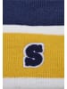 Urban Classics Beany in spaceblue/californiayellow/wht