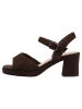 Tamaris WIDE FIT Sandalette in MOCCA SUEDE