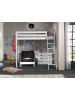 58 aufm Kessel HOCHBETT Karolina 209x190x165 aus Massivholz+MDF in Weiß