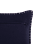 Beliani 2er-Set Dekokissen MELUR in Blau