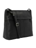 VLD VOi Leather Design Hirsch Pita Umhängetasche Leder 33 cm in schwarz