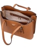 Guess Shopper Meridian Girlfriend Tote in Cognac