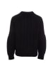 NALLY Damen Strickpullover in Schwarz