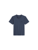 Marc O'Polo T-Shirt Loungewear-Styles in dark blue melange
