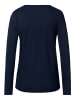 Hanro Longsleeve Sleep & Lounge in deep navy