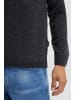 BLEND Strickpullover Pullover in Grau