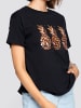 Freshlions T-Shirt Ananas in schwarz