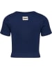 Hummel T-Shirt Hmljr Seamless Mädchen in BLACK IRIS