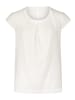 BETTY & CO Schlupfbluse kurzarm in Rohweiß