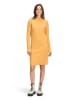 CARTOON Strickkleid mit Stehkragen in Orange